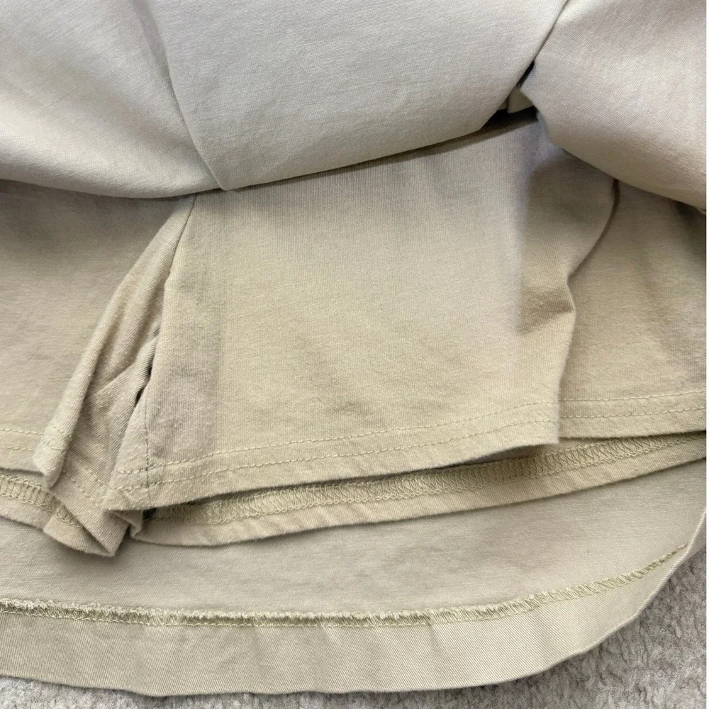 The Childrens Place Pleated Skort Girls 18 Tan Khaki School Uniform Twill Preppy